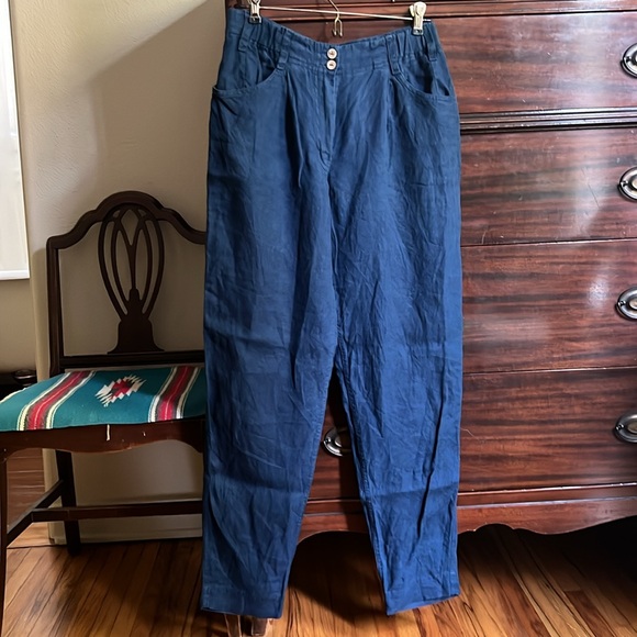 Not Perfect Linen Damme Pants - Picture 3 of 8